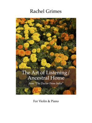 Doctor From India:  The Art of Listening:  For Violin + Piano - PDF Score + Parts