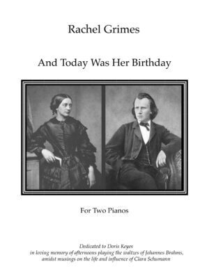 And Today Was Her Birthday: for Two Pianos - PDF