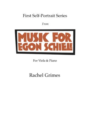 Music for Egon Schiele: First Self-Portrait Series: for Viola + Piano - PDF Score + Parts