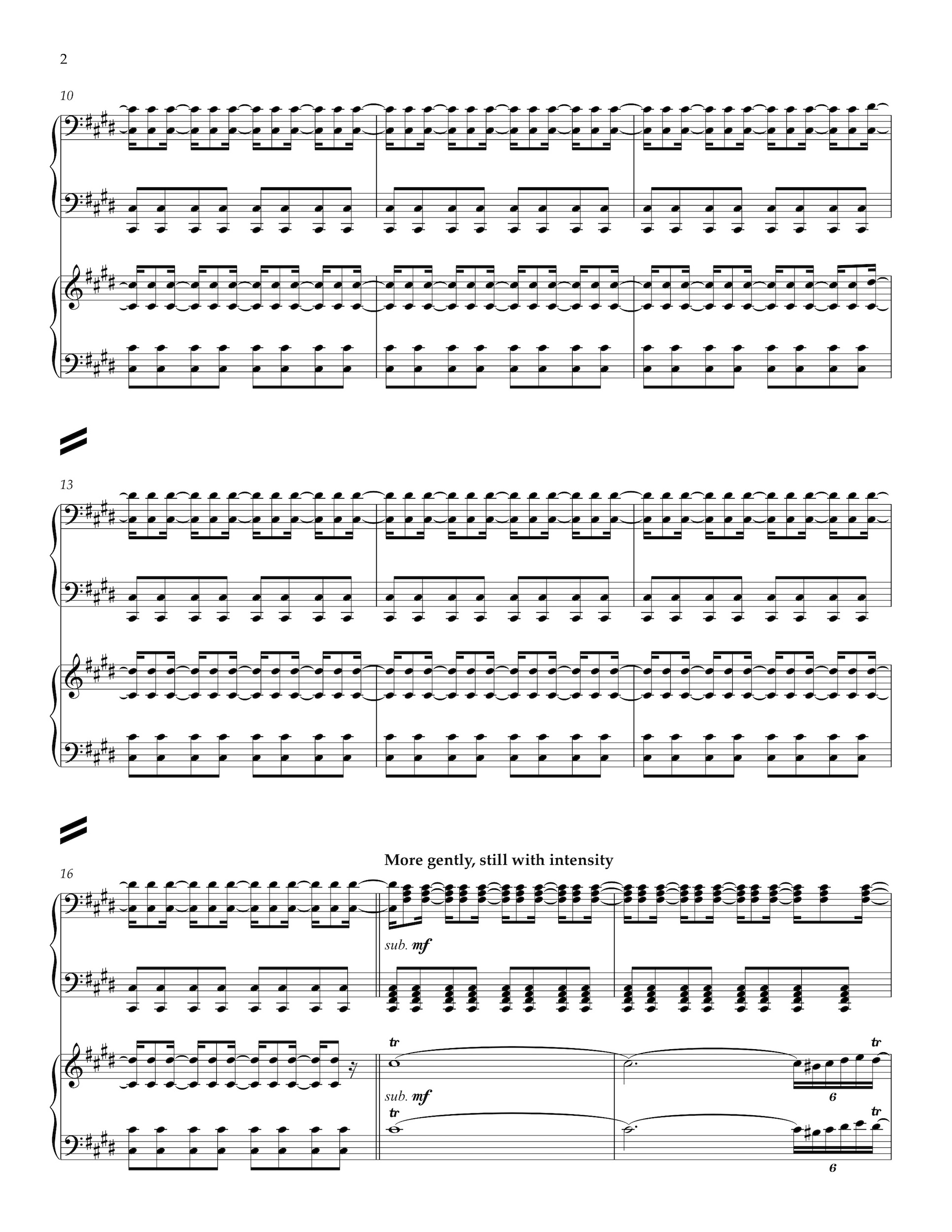 Your Mother, My Mother: for Two Pianos - PDF - Image 2