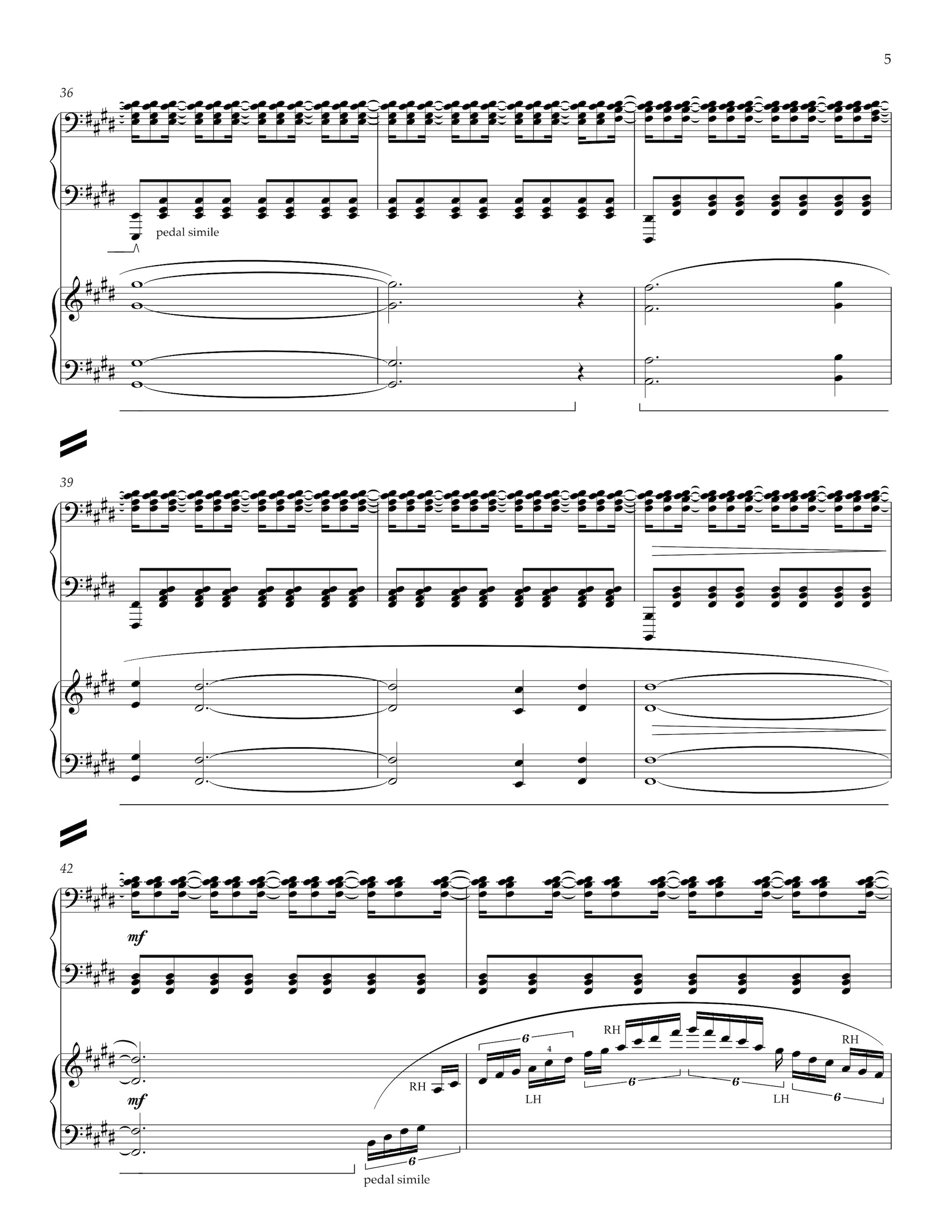 Your Mother, My Mother: for Two Pianos - PDF - Image 3